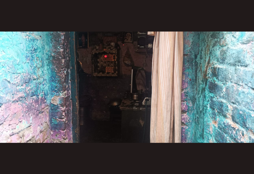 Entrance to Kajal & Meena's home. Khichripur, Delhi. ©Ticketless-Travellers. Entrance to Kajal & Meena's home. Khichripur, Delhi. ©Ticketless-Travellers.